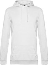 Hoodie French Terry B&C Collectie maat XS Wit