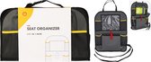Shell Auto Organizer met Tablet Houder - Extra Opbergruimte - Beschermer - Autostoel Organizer - Accessoires - Zwart