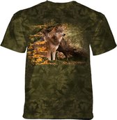 T-shirt Autumn Grey Wolf S