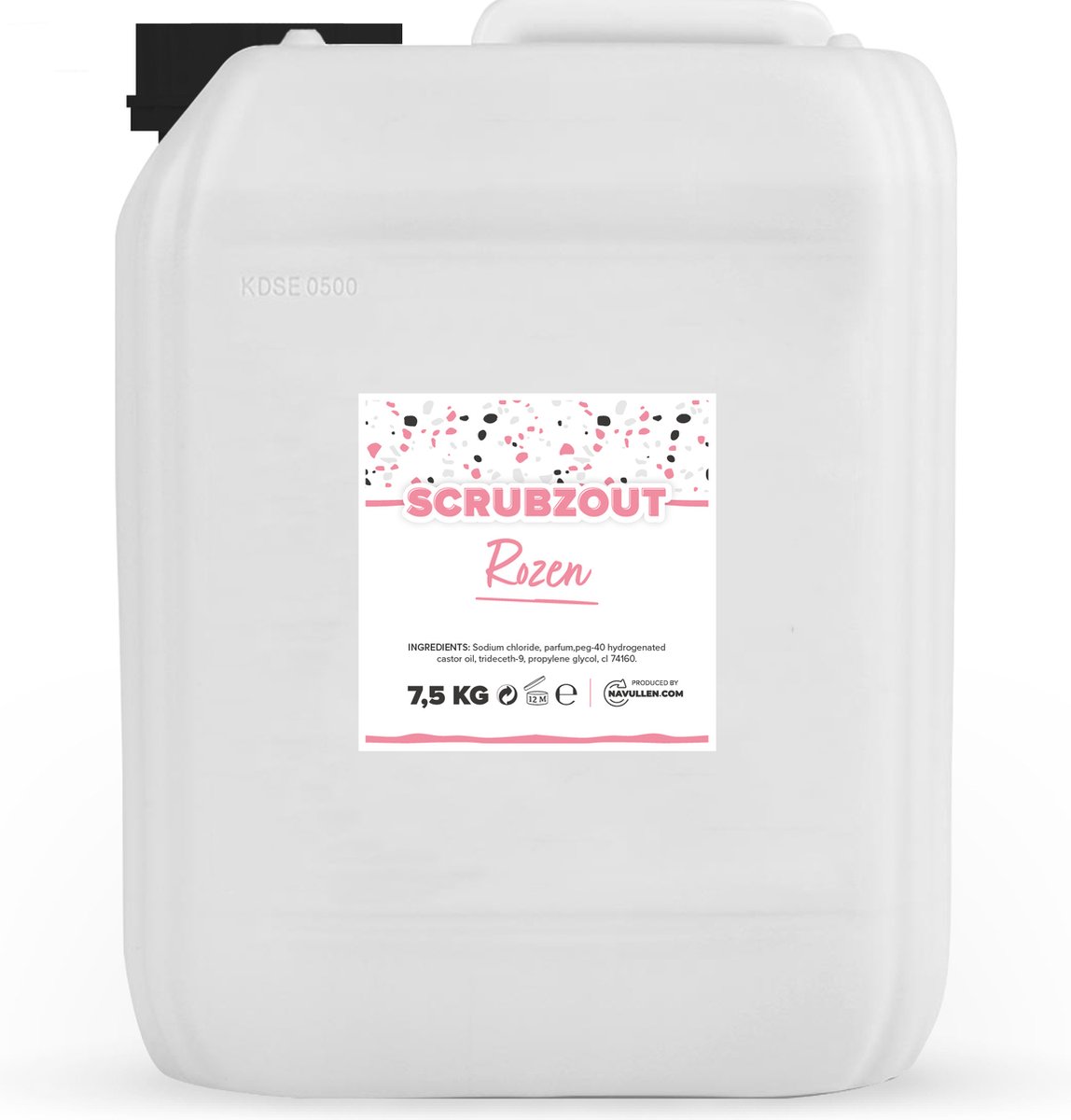 Scrubzout - Rozen - 7,5 KG Jerrycan