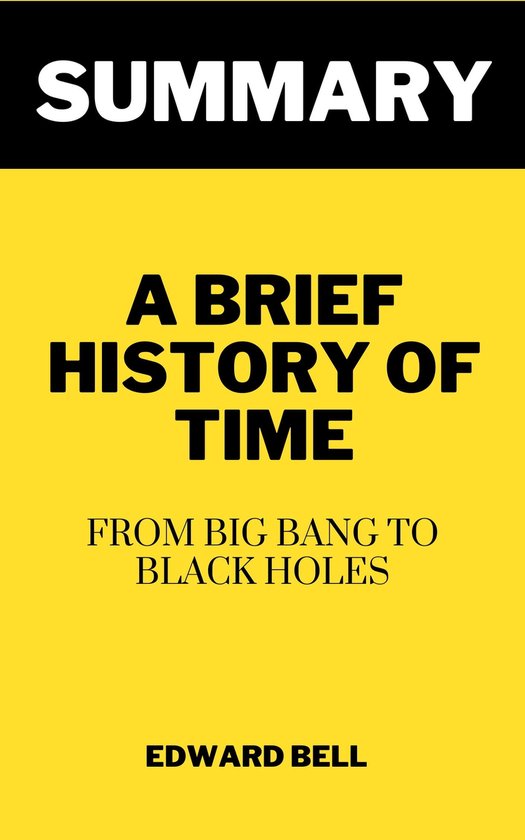 Summary of Stephen Hawking's A Brief History of Time (ebook), Edward