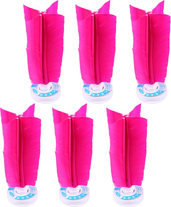 6 Stuks Chinese Jianzi Feather Kick shuttlecock Set Veren Voet