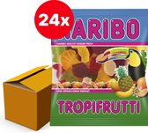 Haribo Halal - Tropifrutti - carton 24 sachet de 100 grammes