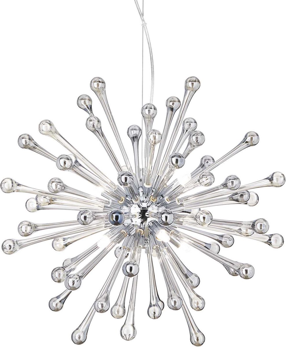 Ideal Your Lux - Hanglamp Modern - Metaal - G9 - Voor Binnen - Lamp - Lampen - Woonkamer - Eetkamer - Slaapkamer - Chroom