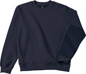Workwear Sweater 'Hero Pro' B&C Collectie maat S Donkerblauw