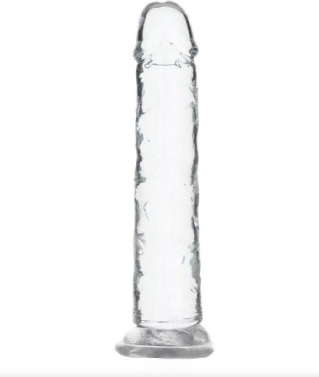 Goedkoopste Addiction - Crystal Addiction Vertical Dildo (No Balls) 18 cm