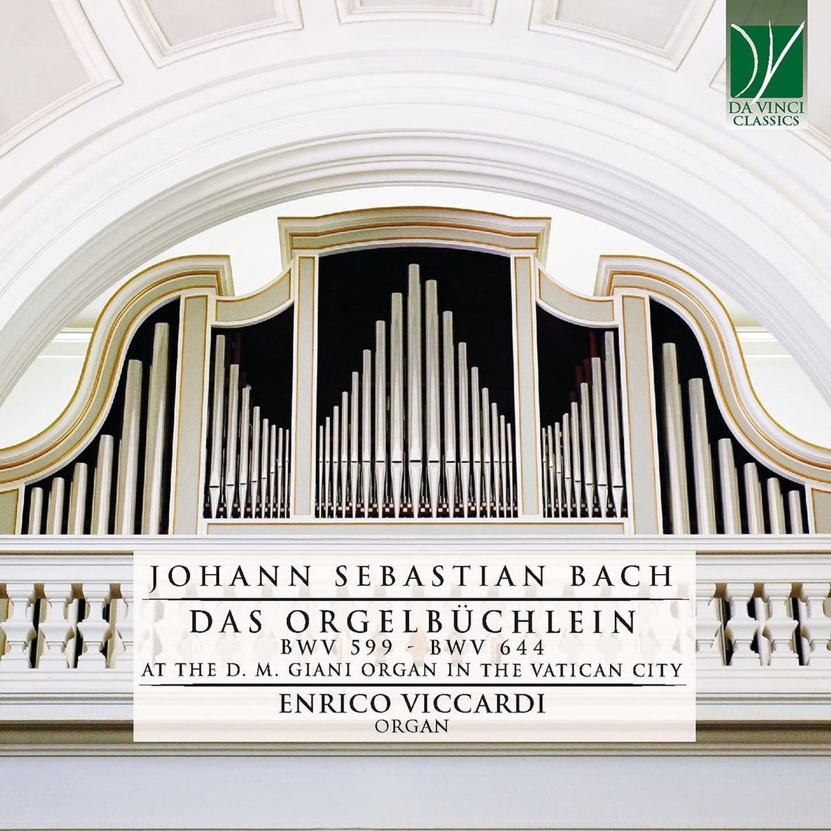 Enrico Viccardi - Bach-Das Orgelbuchlein (CD)