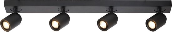 Razza Opbouwspot 4 lichts op balk zwart - Modern - Freelight