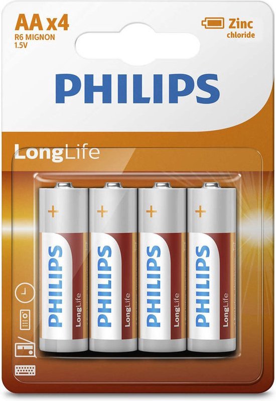 Philips AA batterijen - 4 stuks | bol.com