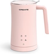 CREATE - MILK FROTHER STUDIO - Chauffage pour mousseur à lait - 580ml - 75 °C - Rose