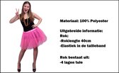 Jupe en tulle rose mt. S à M - ceinture élastique - Fête à thème Carnaval party défilé fun festival