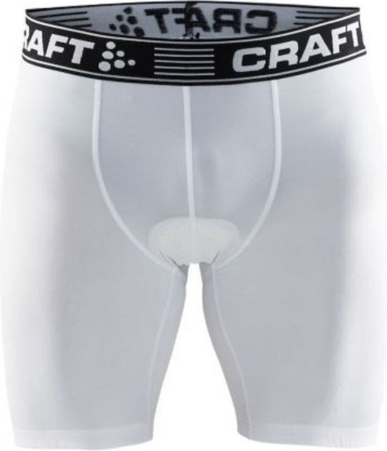 Craft - Greatness Shorts met zeem - Bike Shorts - Heren - Wit - Maat M