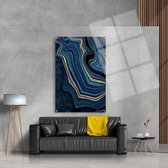 Luxe Plexiglas Schilderij Flow | 90x60 | Woonkamer | Slaapkamer | Kantoor | Muziek | Design | Art | Modern | ** 5MM DIK**