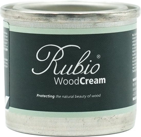 Rubio Monocoat WoodCream - Waxcrème in 1 Laag voor Verticaal Buitenhout - Swedish Red, 30 ml