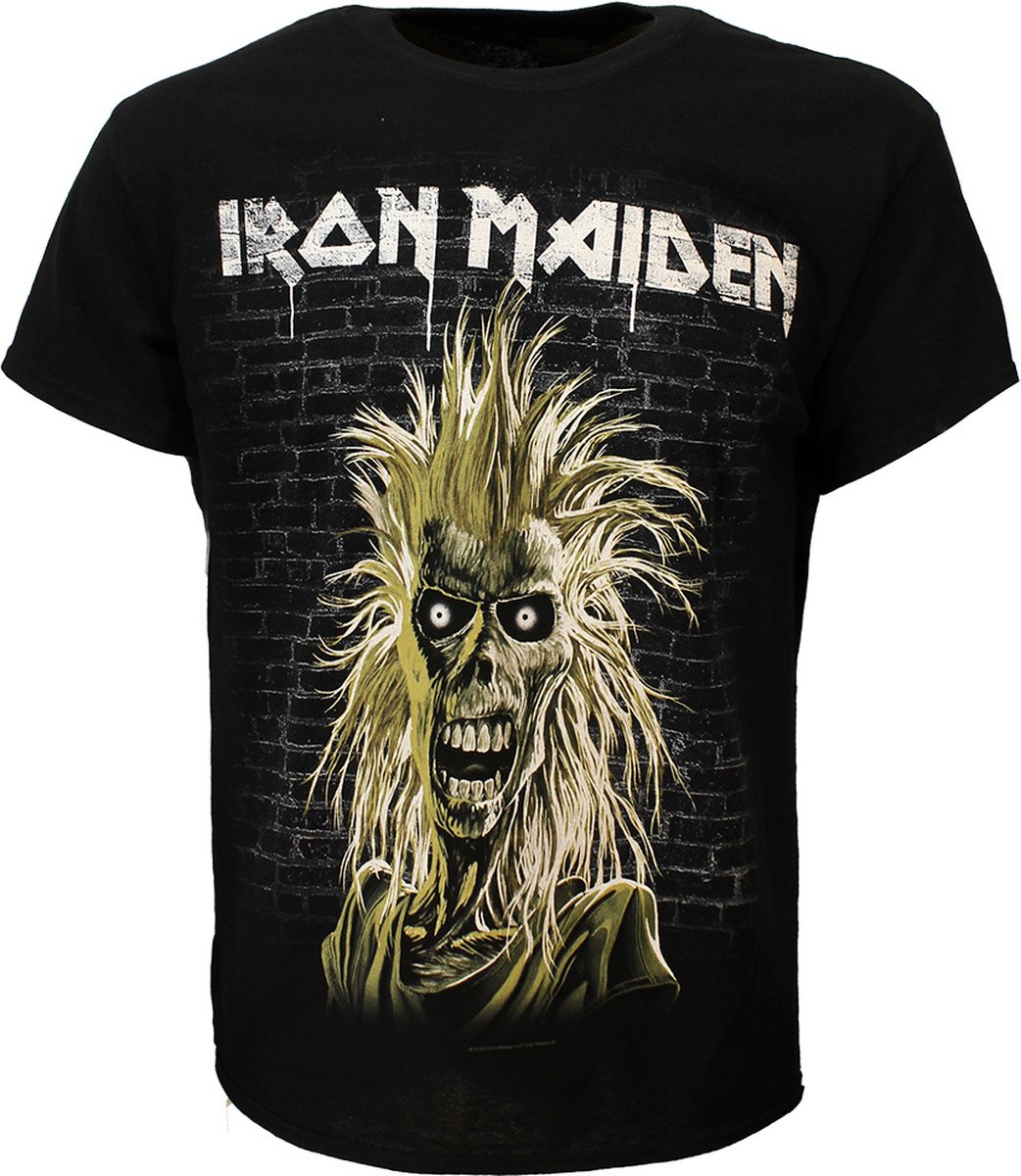 Iron Maiden Eddie 40TH Anniversary T-Shirt - Officiële Merchandise - M