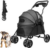 Hondenwagen / Pet stroller, foldable -meet wielen, huisdier, hondenbuggy, buggy, honden, katten, huisdier, stroller, honden, buggy,