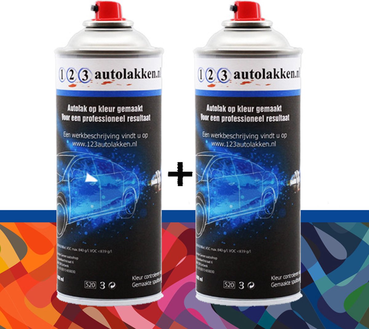 Spuitbus Motorlak BMW Kleurcode 689 - MYSTICROT-MET. 2L - 400ml