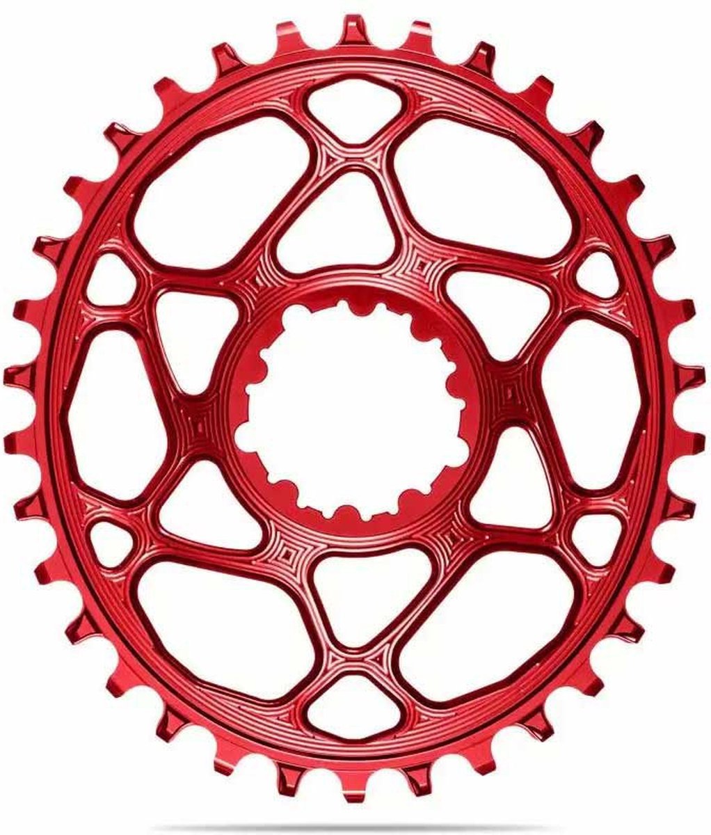 ABSOLUTE BLACK Oval Sram Direct Mount Boost 3 Mm Offset Kettingblad - Red - 30t