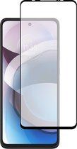 Cazy Screenprotector Motorola One 5G Ace Full Cover Tempered Glass - Zwart