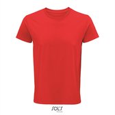 SOL'S - Crusader T-shirt - Rood - 100% Biologisch katoen - XL