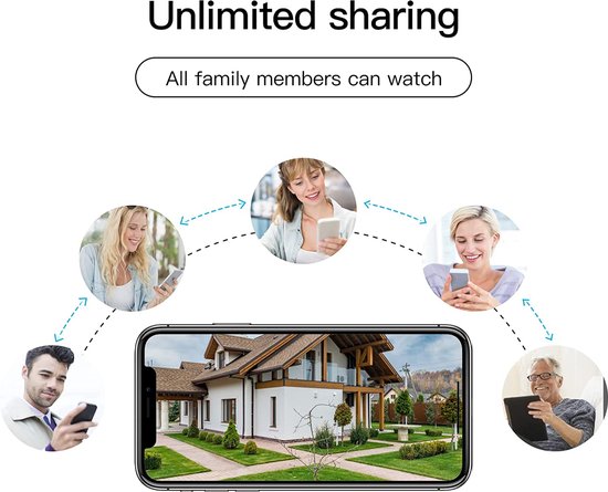 Laxihub O2 WiFi Beveiligingscamera 3MP - Buitencamera - Ultra HD 2K - Nachtvisie - AI Bewegingsdetectie - Alexa & Google - Zonedetectie van Laxihub — afbeelding 2