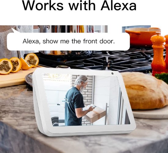Laxihub O2 WiFi Beveiligingscamera 3MP - Buitencamera - Ultra HD 2K - Nachtvisie - AI Bewegingsdetectie - Alexa & Google - Zonedetectie van Laxihub — afbeelding 3