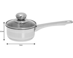 Kinghoff 4321 steelpan - rvs - alle warmtebronnen