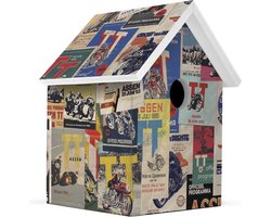 Milieuvriendelijk Vogelhuisje - TT Assen - L15 x B15 x H20 cm