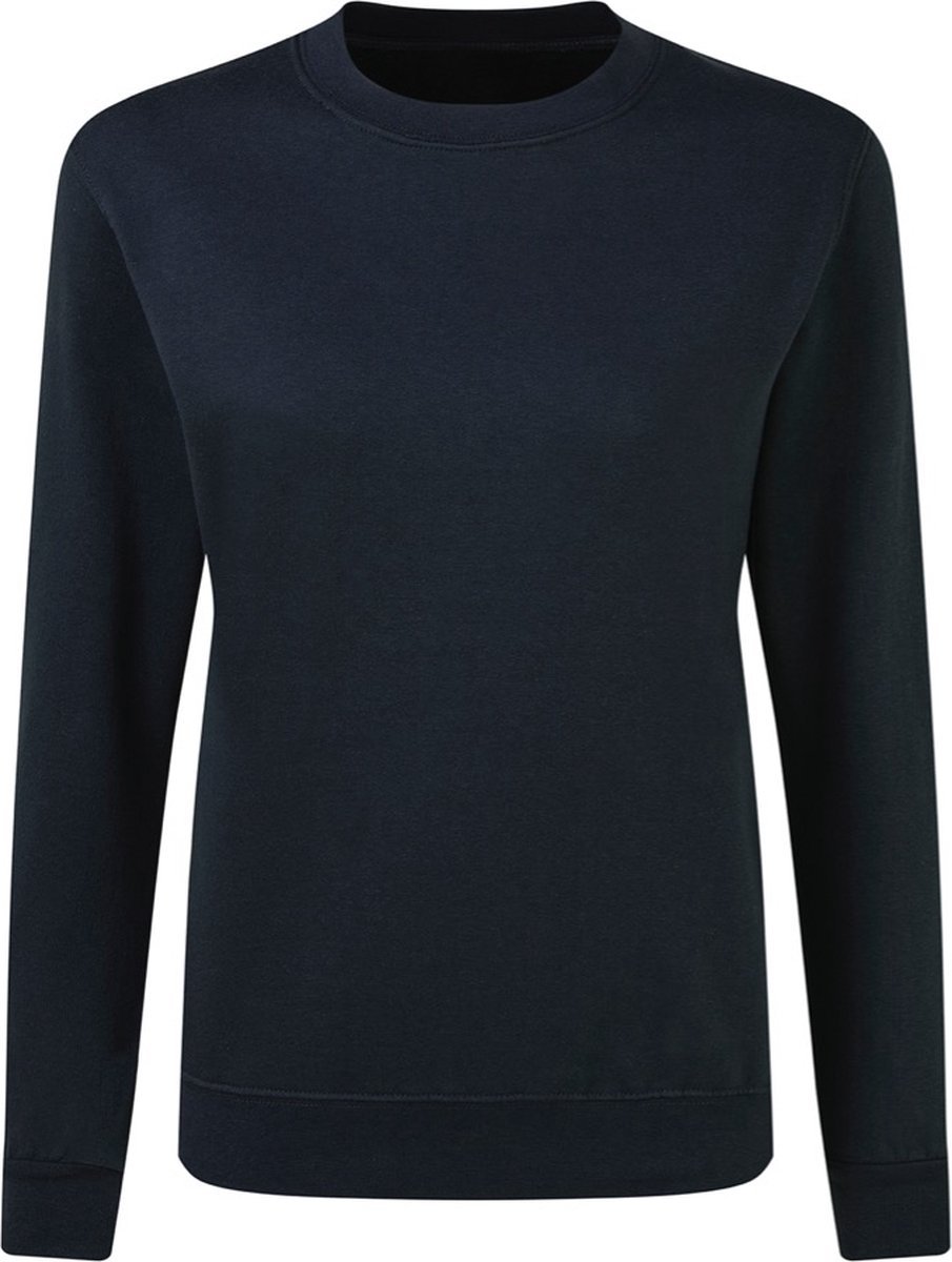 Donker Blauwe dames sweater Crew Neck merk SG