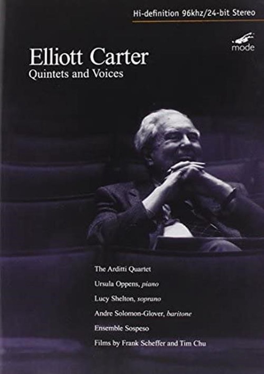 Arditti Quartet, Ursula Oppens - Carter: Quintets & Voices (DVD)