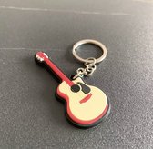 Porte-clés Guitare - instrument de musique - cadeau - Modèle guitare acoustique western