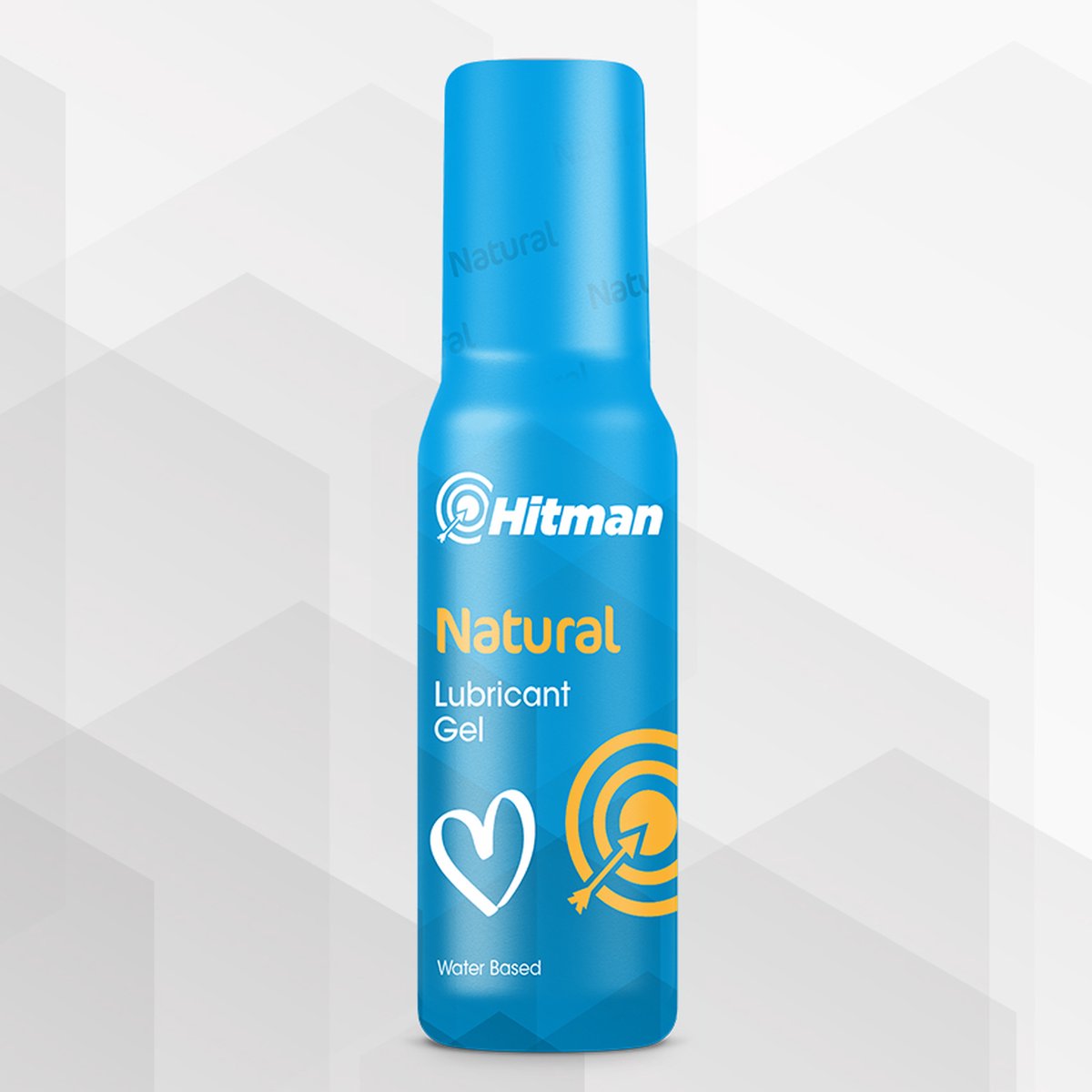 Goedkoopste HITMAN- Natural Lubricant Gel- UNISEX- 100 ml- FDA Approved- Sexual Lubricant- Seksuele Gezondheid- Valentijn