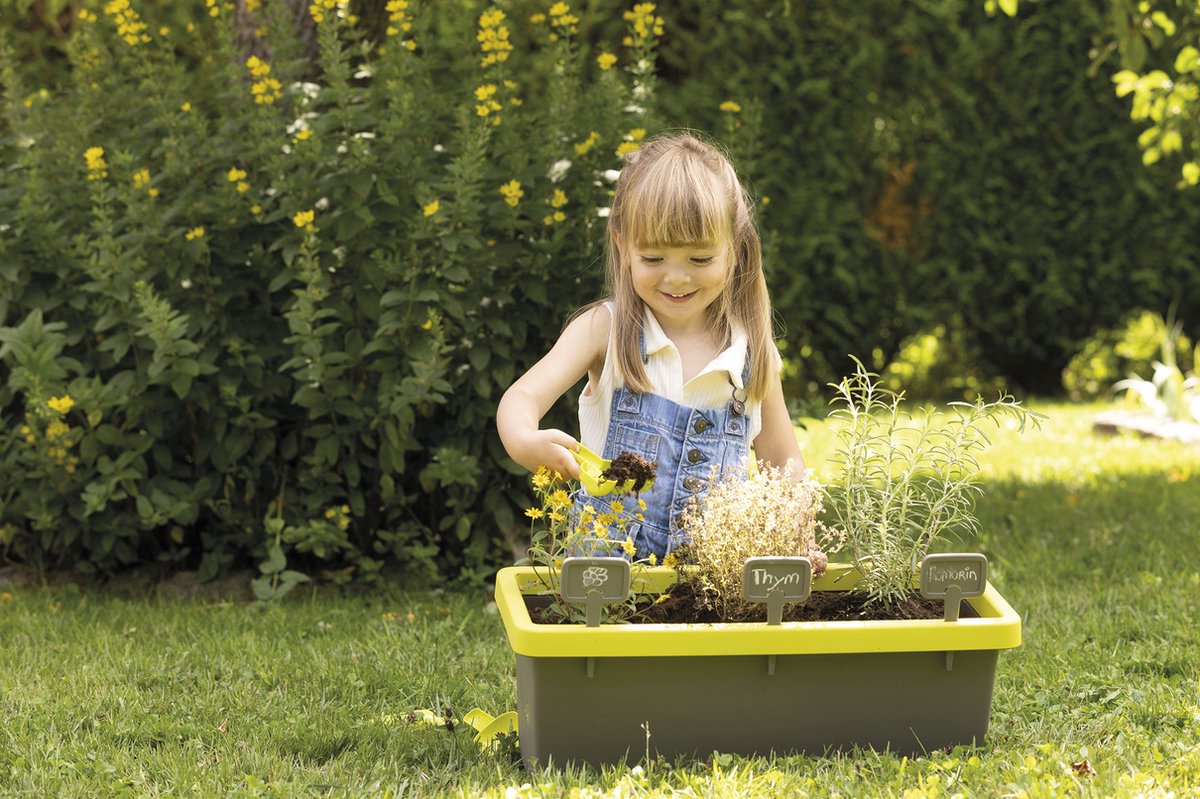 Smoby - Outdoor collectie - Plantenbank voor kinderen - Speelhuis accessoire - vanaf 2 jaar — afbeelding 3