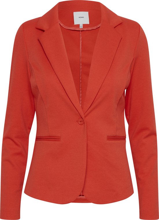 Ichi Blazer Ihkate Bl 20101801 171664 Poppy Rouge Femme Taille - S