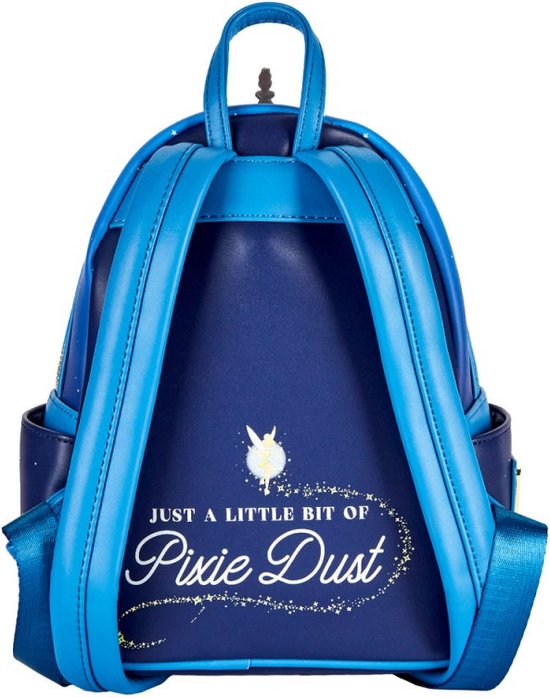 Loungefly: Disney Peter Pan Gloeiklok Mini Rugzak