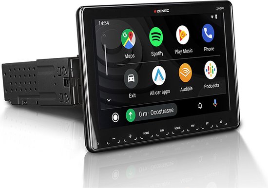 Zenec Z-N875 - Autoradio - 1-DIN - 9 inch scherm - Apple Carplay - Android  Auto - BT -... | bol