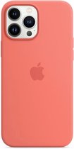 Apple Silicone Backcover MagSafe iPhone 13 Pro hoesje - Pink Pomelo