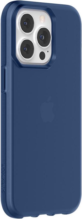 Griffin Survivor Clear Backcase iPhone 13 Pro bleu