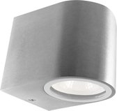 Evolution 4W Downlight LED buitenlamp | Wandlamp Aluminium New York 1-voudig | IP54 incl. lamp | Wandlamp in warm wit voor binnen en buiten