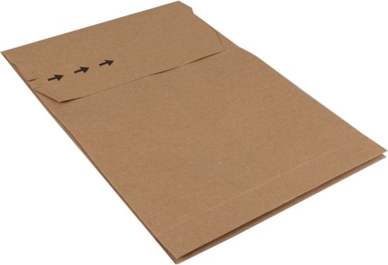Verzendzak papier kraft bruin 30 8 x 36 cm