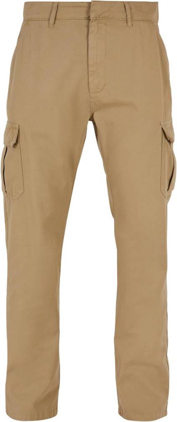 Pantalon cargo Urban Classics - Taille, 40 pouces - Jambe droite Beige
