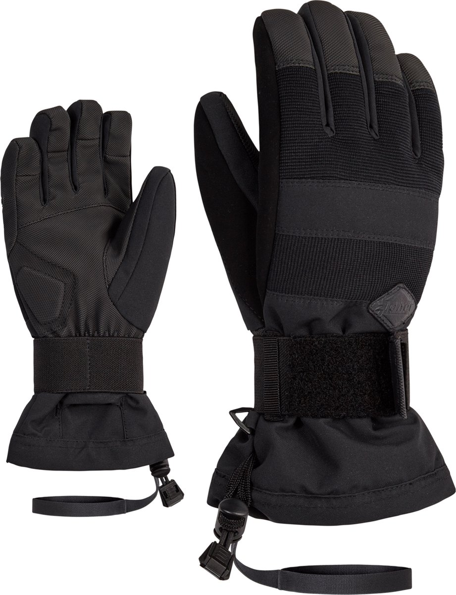 Ziener Manu AsR Junior Glove Sb Zwart