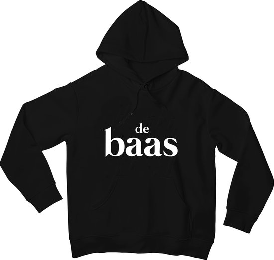 Matching hoodies Vader & Zoon/Dochter - De Echte Baas - Vader M - Kind 98/104 - Eenmannenkado.nl van Eenmannenkado.nl — afbeelding 2
