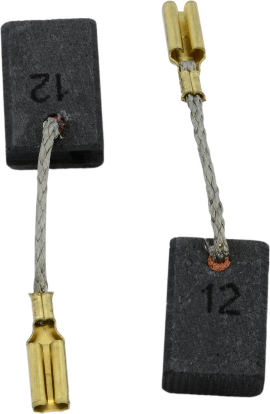 Carbon Brushes For DeWalt DWE 4205, DWE 4206, DWE 4207 – 6.5x12x16mm (2147) – ULFATEC - View #2