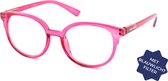 Leesbril Vista Bonita Nova Met Blauwlicht Filter-Cherry Lips Pink -+2.00