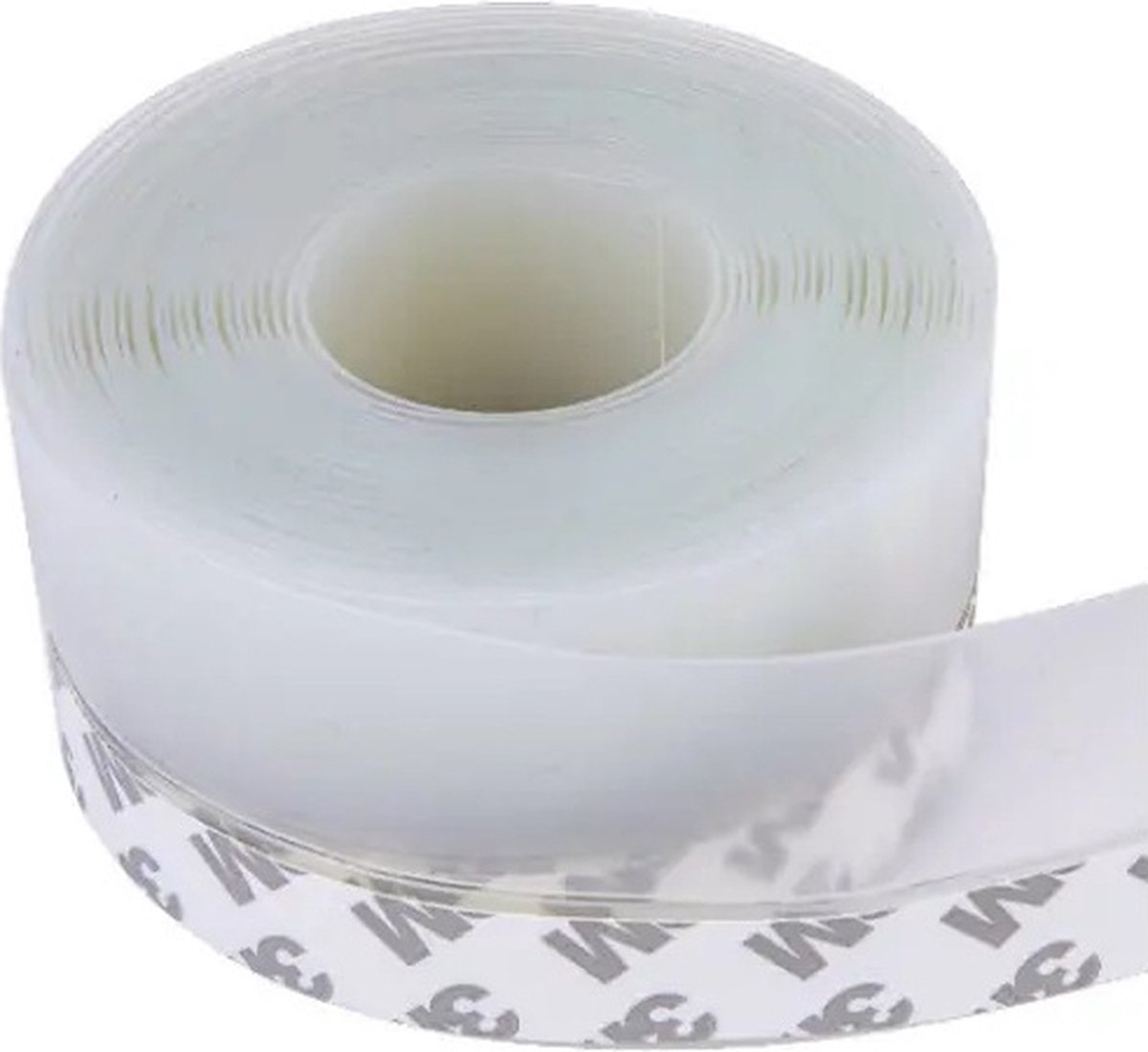 FEDEC Siliconen tochtstrip - Deuren/ramen 35 mm dik / 5 meter lang - Wit