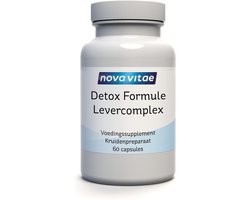 Nova Vitae - Detox Formule - Levercomplex - Lever reiniging - 60 capsules