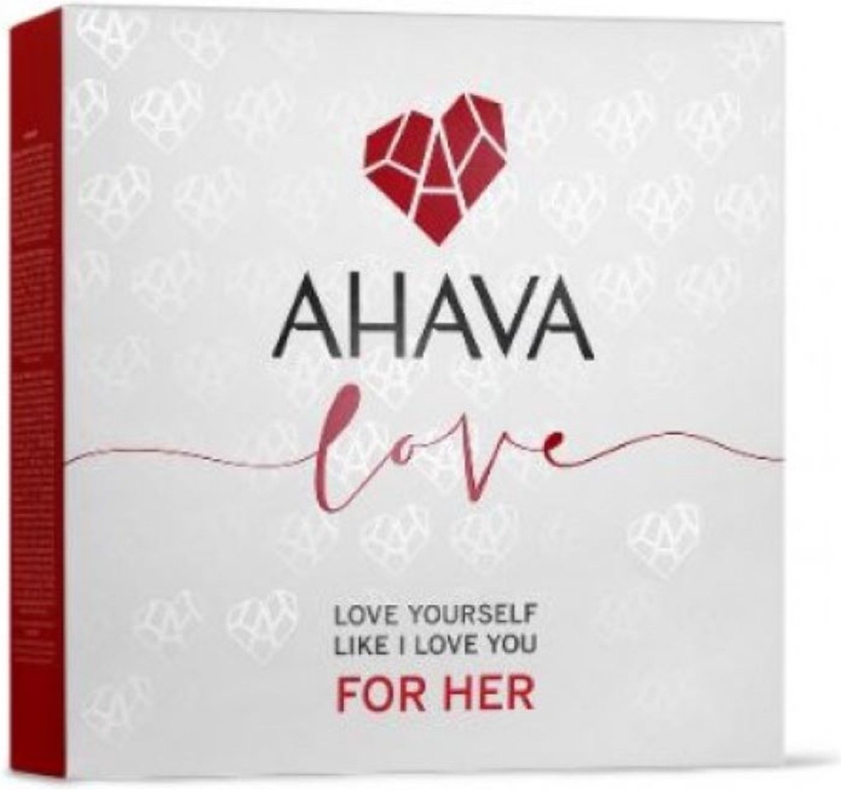 Goedkoopste AHAVA Valentijn Set voor HAAR - Hydrateert & Voedt de Huid | Inclusief Handcreme, Douchegel & Gezichtsmasker | Vegan & Vrij van Alcohol en Parabenen | Verwenbox dames | Ideale huidverzorging pakket voor vrouwen | Geschenkmand - Set van 3