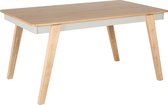 PHOLA - Eettafel - Lichte houtkleur - 150 x 90 cm - MDF