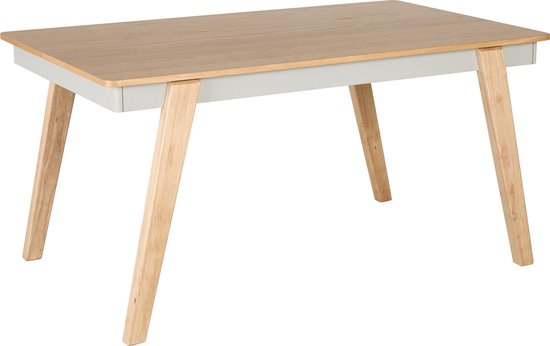 PHOLA - Eettafel - Lichte houtkleur - 150 x 90 cm - MDF